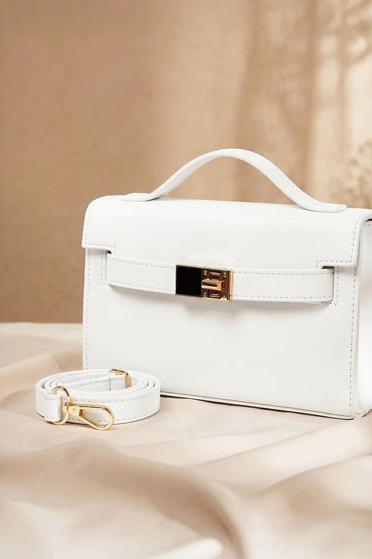 GRACE HANDBAG - WHITE