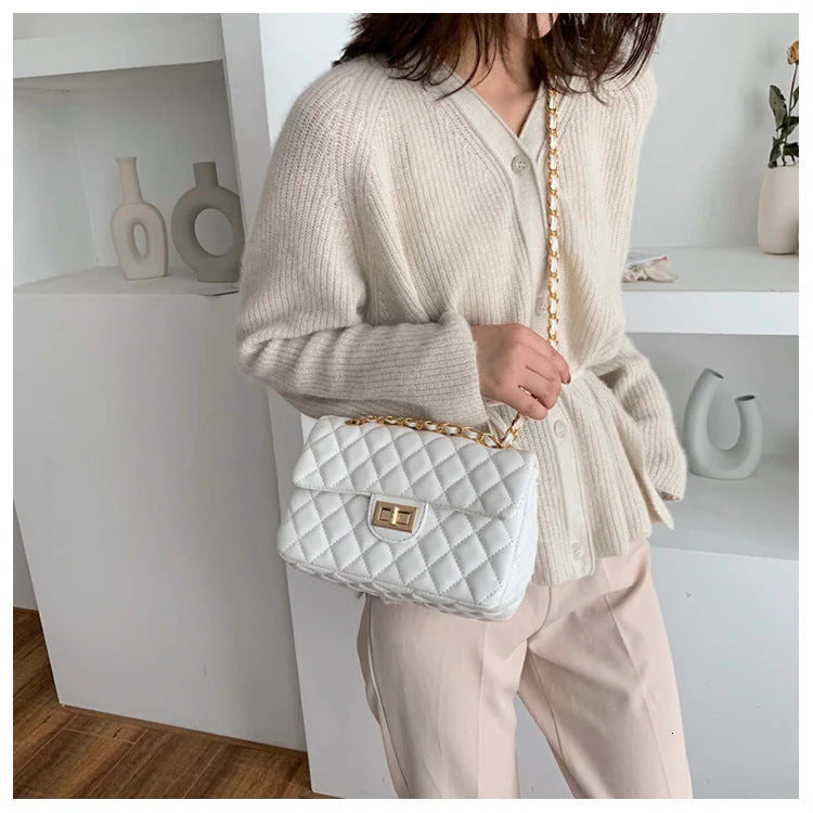 DOCKLOCK CROSSBODY - WHITE