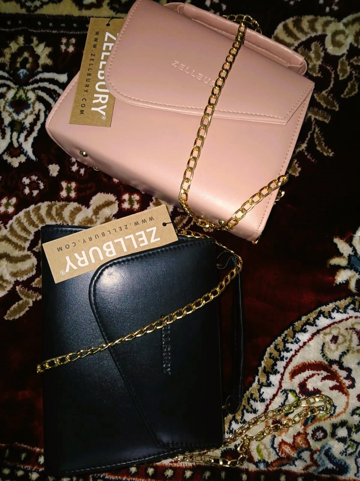 ROYAL BOX - TEA PINK HANDBAG