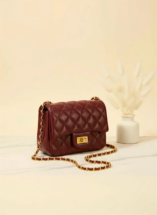 DOCKLOCK CROSSBODY - MAROON