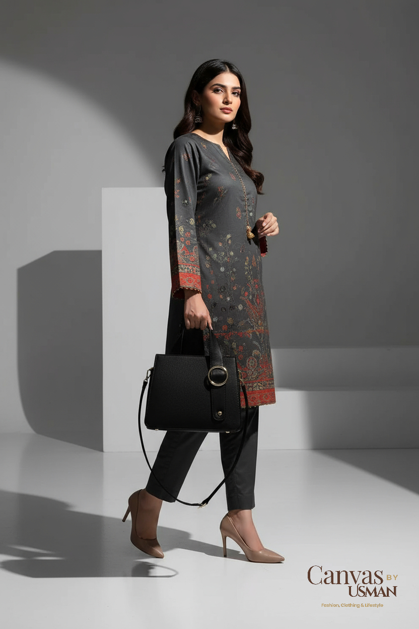 RINGBLOOM - BLACK HANDBAG