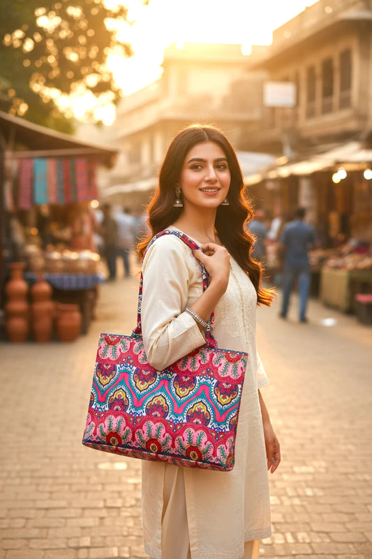 HERITAGE CHARM - CANVAS BAG