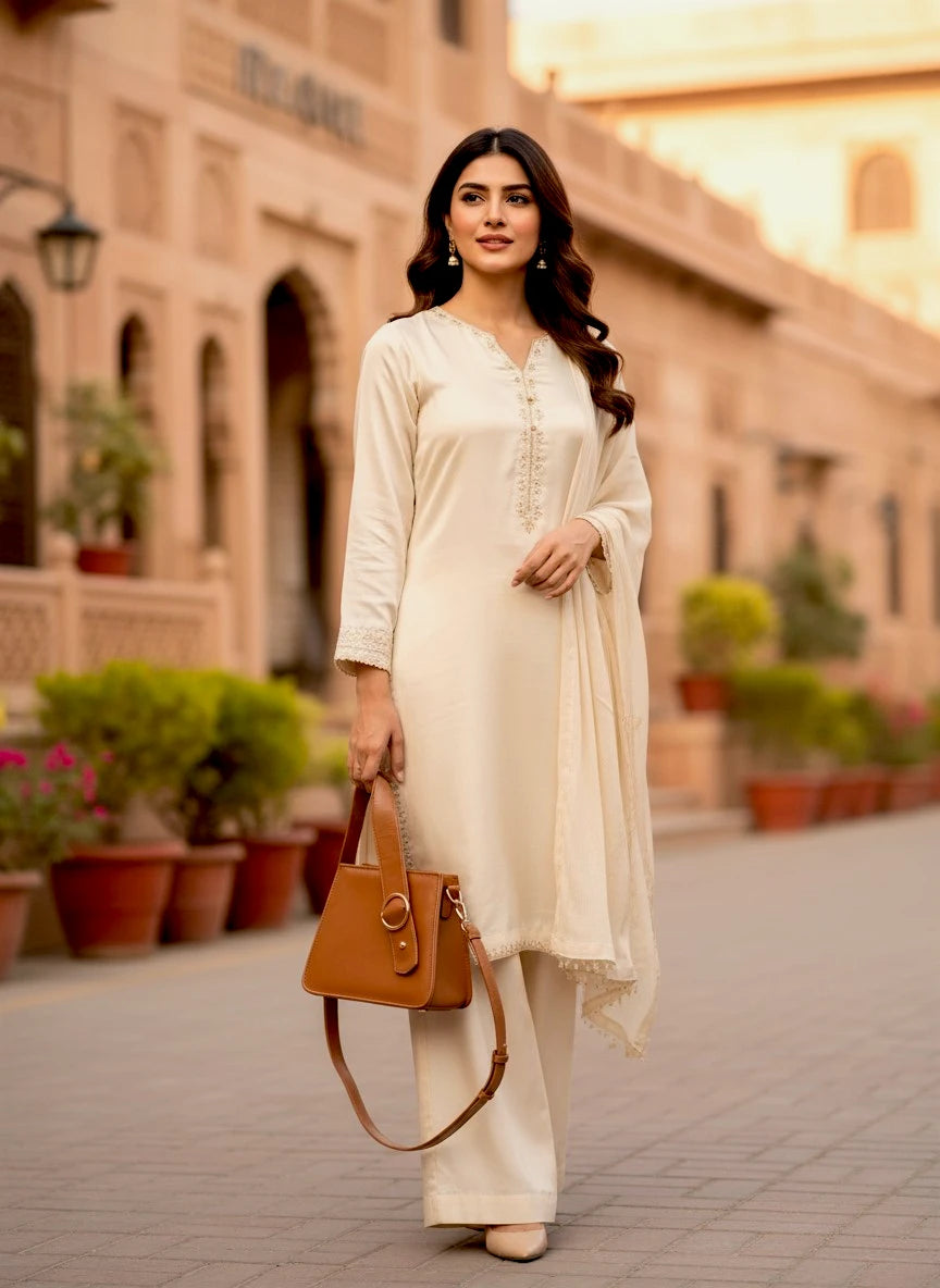 RINGBLOOM - MUSTARD HANDBAG