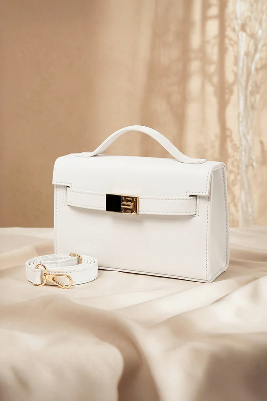 GRACE HANDBAG - WHITE