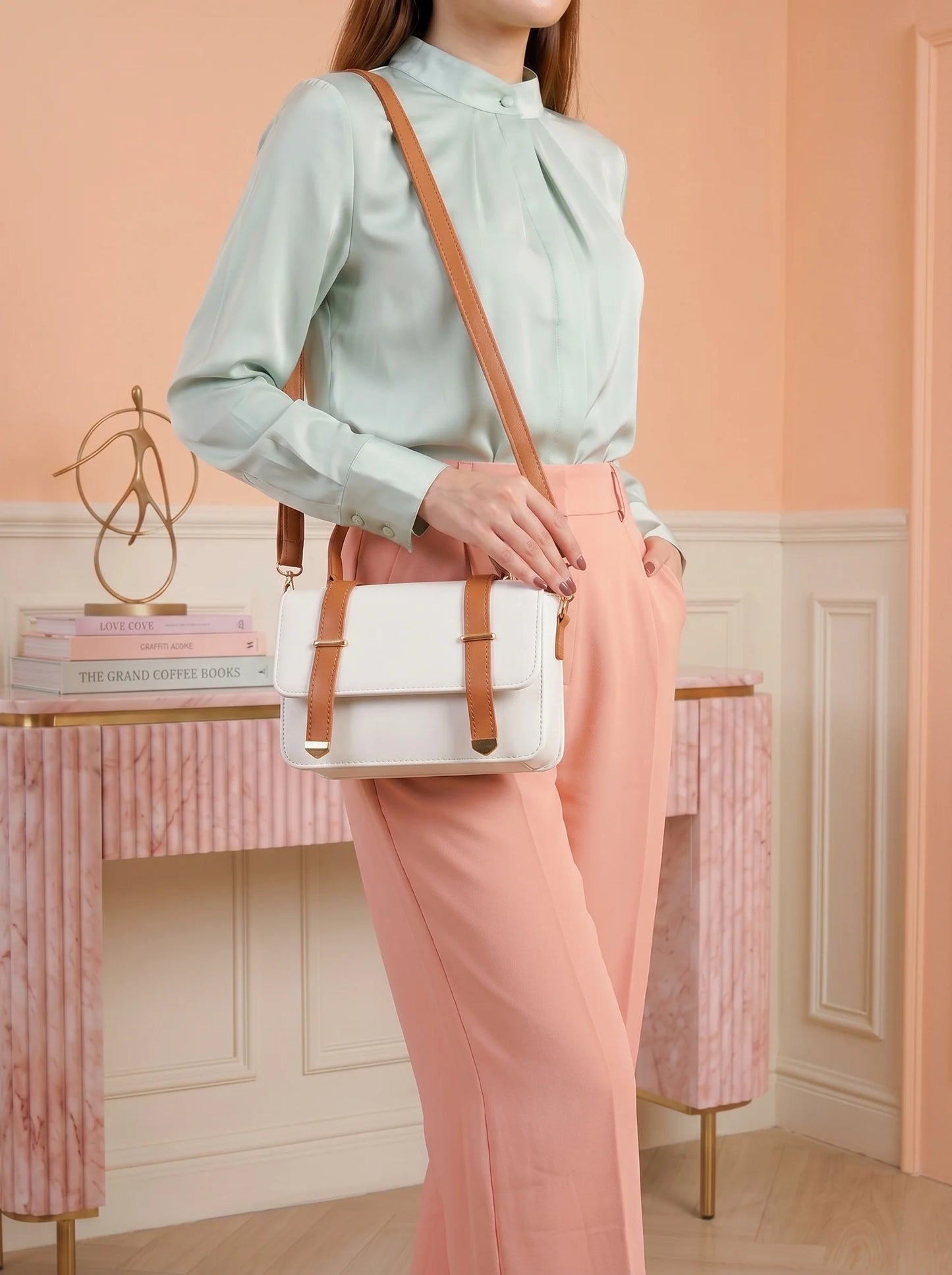 THE STELLA IN WHITE - HANDBAG