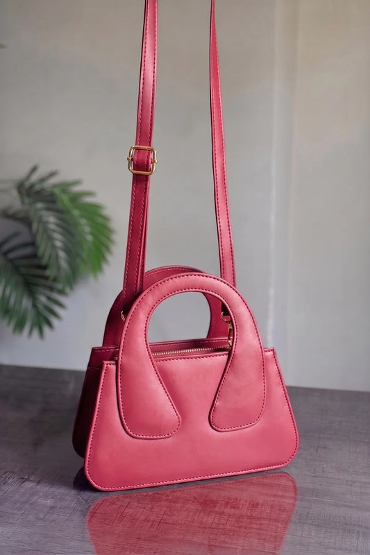 BELLE IN MAROON - HANDBAG