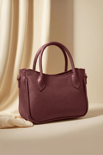 NOVA SHOULDER BAG - BURGUNDY