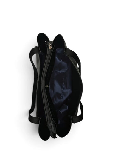 3 SPACE TOTE - BLACK