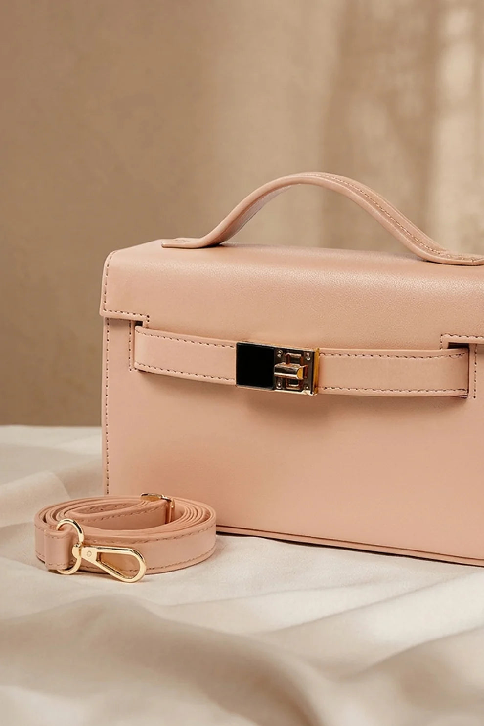 GRACE HANDBAG - BLUSH PINK