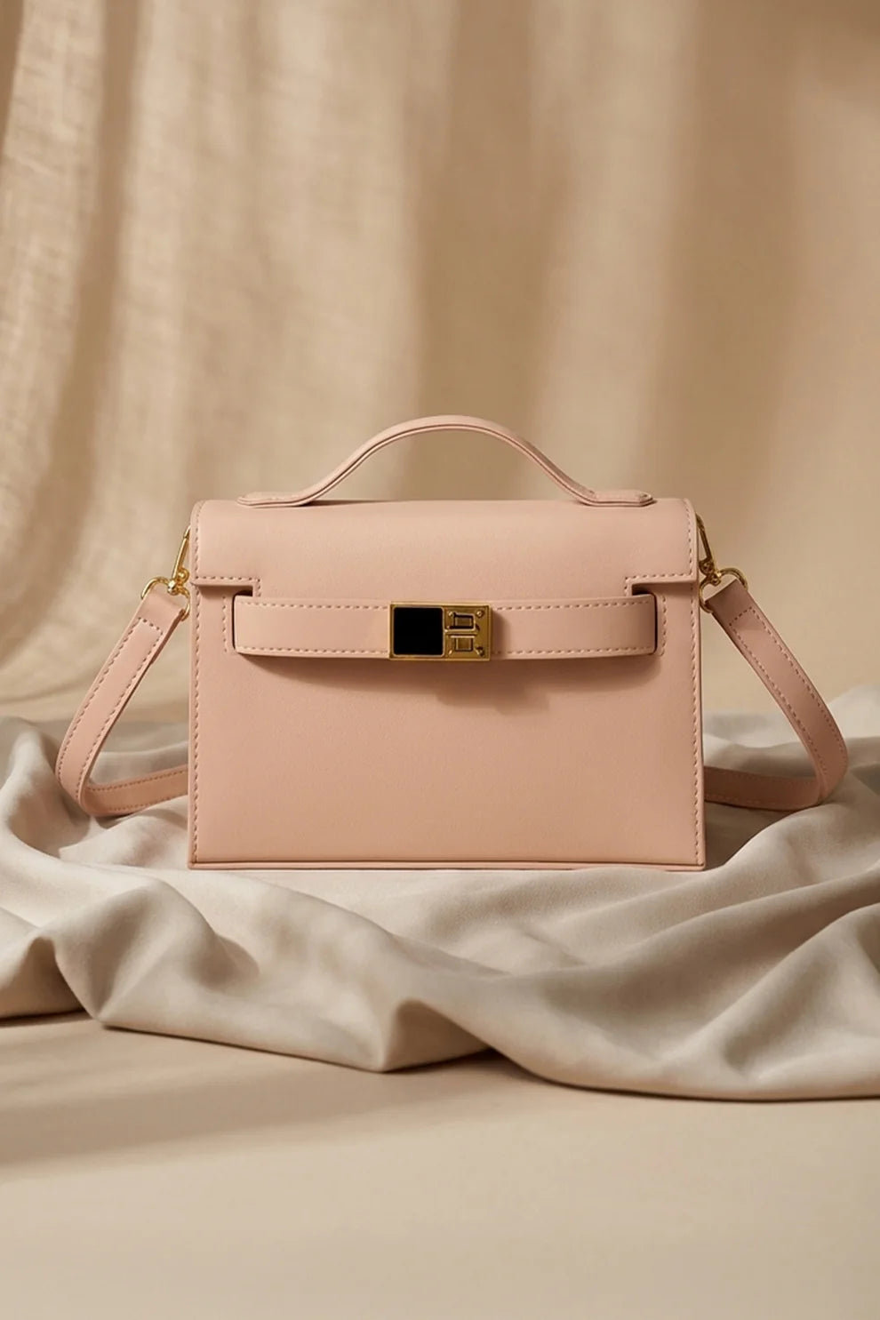 GRACE HANDBAG - BLUSH PINK
