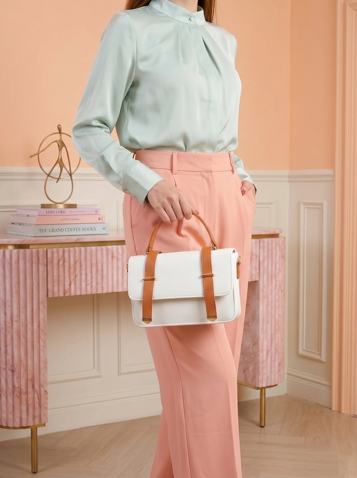 THE STELLA IN WHITE - HANDBAG