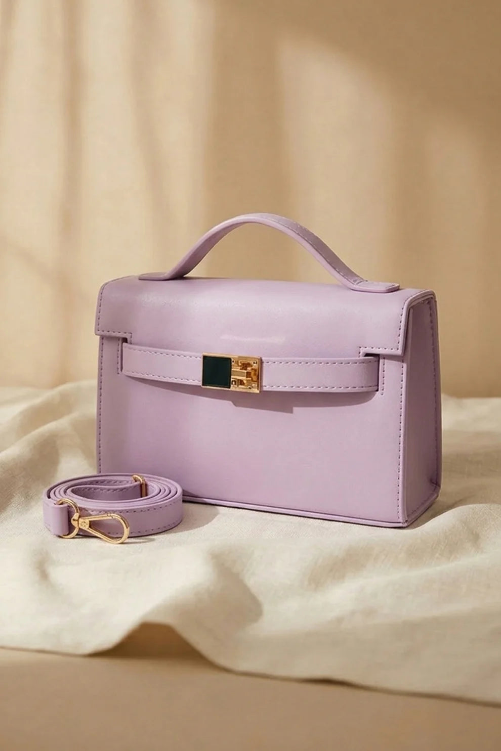 GRACE HANDBAG - LILAC