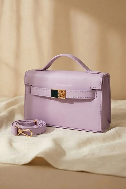 GRACE HANDBAG - LILAC