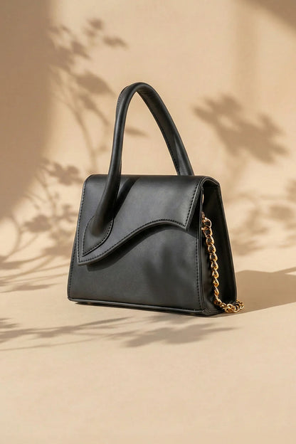 AURA HANDBAG - BLACK