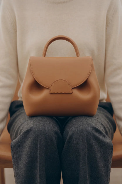 LUNA IN CAMEL - CROSSBODY BAG