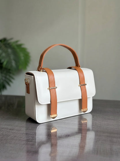THE STELLA IN WHITE - HANDBAG