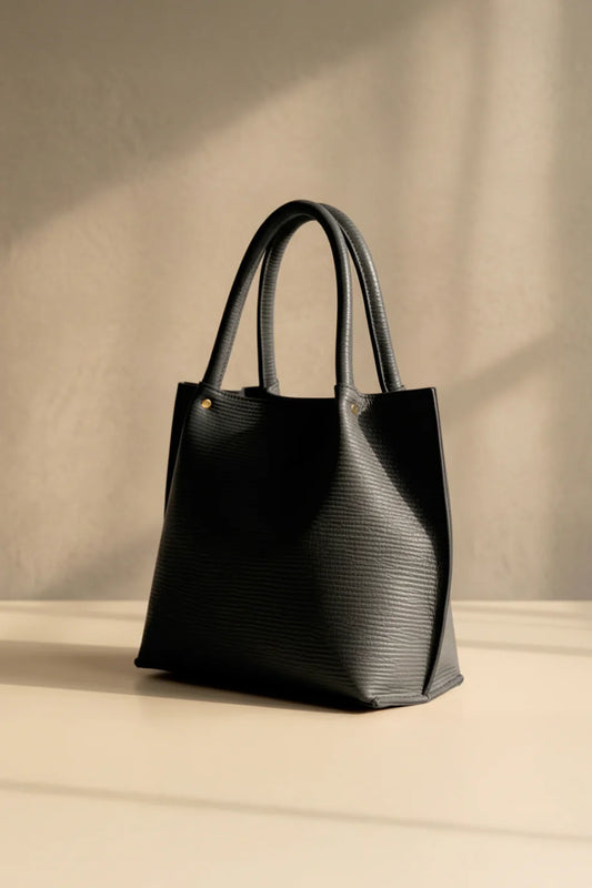 THE STUDIO TOTE - BLACK