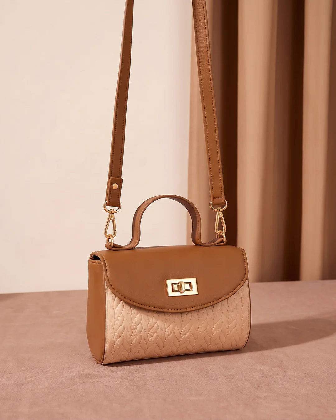 THE JULIET IN TAN - HANDBAG