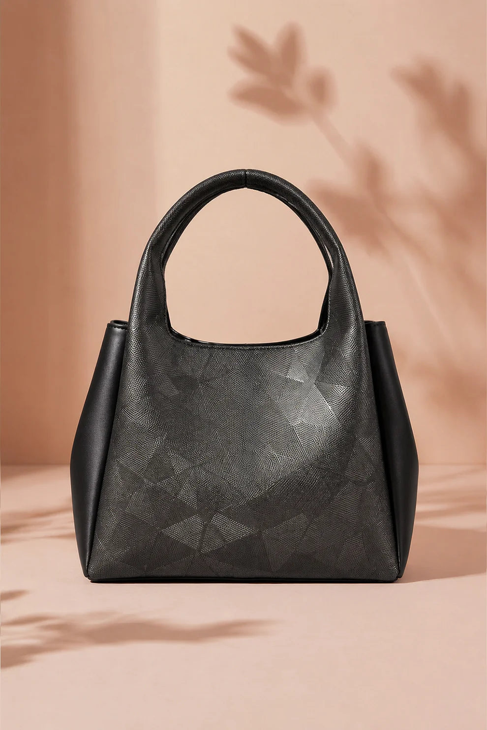 THE TRIO SHOULDER BAG - BLACK