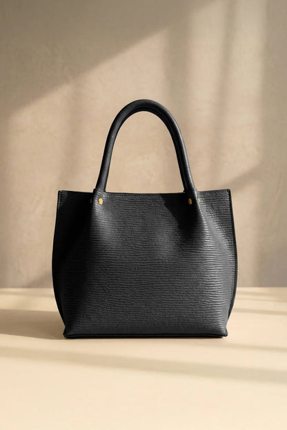 THE STUDIO TOTE - BLACK