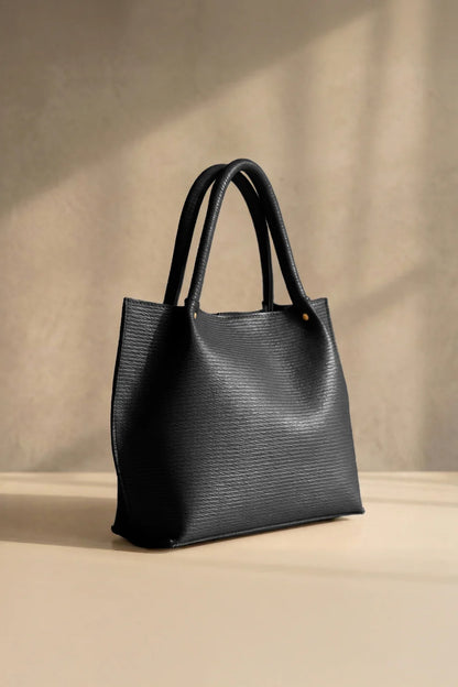 THE STUDIO TOTE - BLACK