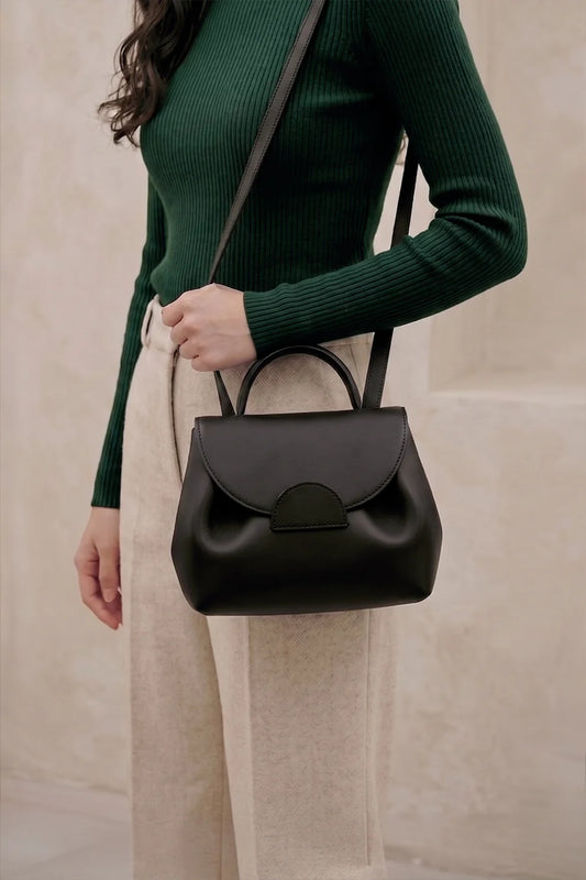 LUNA IN BLACK - CROSSBODY BAG