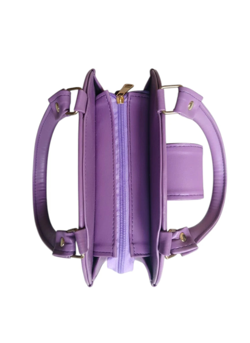 D-BOX HANDBAG - LILAC