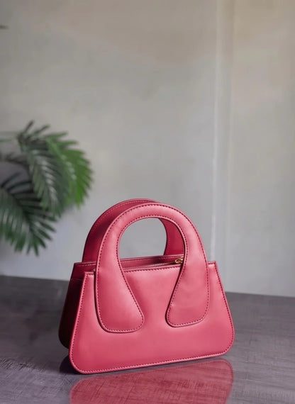BELLE IN MAROON - HANDBAG