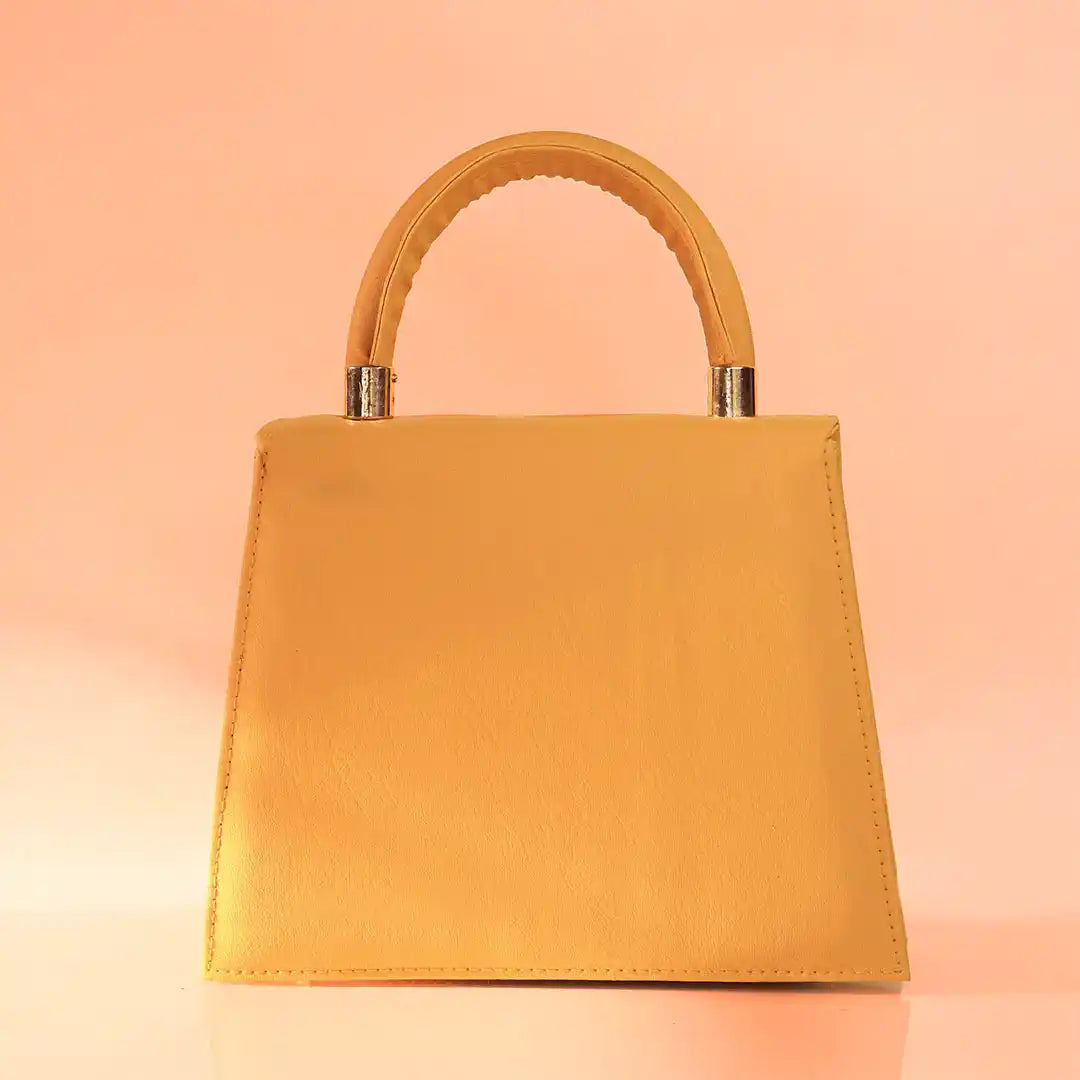 PREMIUM FEST HANDBAG - MUSTARD