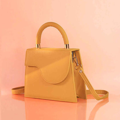 PREMIUM FEST HANDBAG - MUSTARD