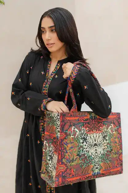 TIGER ART - CANVAS BAG