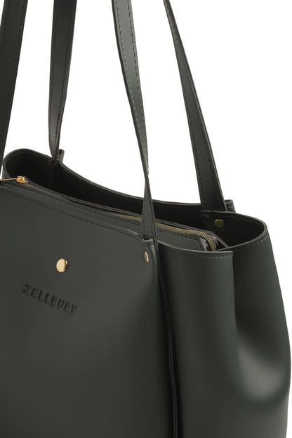 3 SPACE TOTE - BLACK