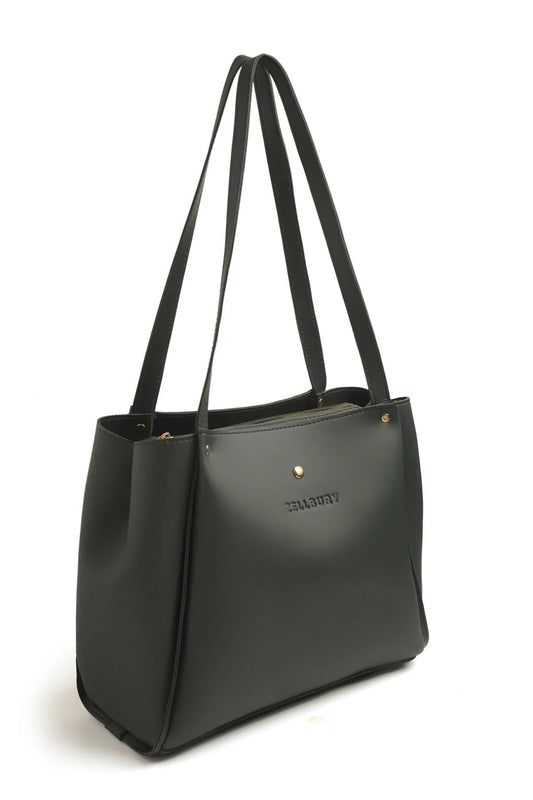 3 SPACE TOTE - BLACK