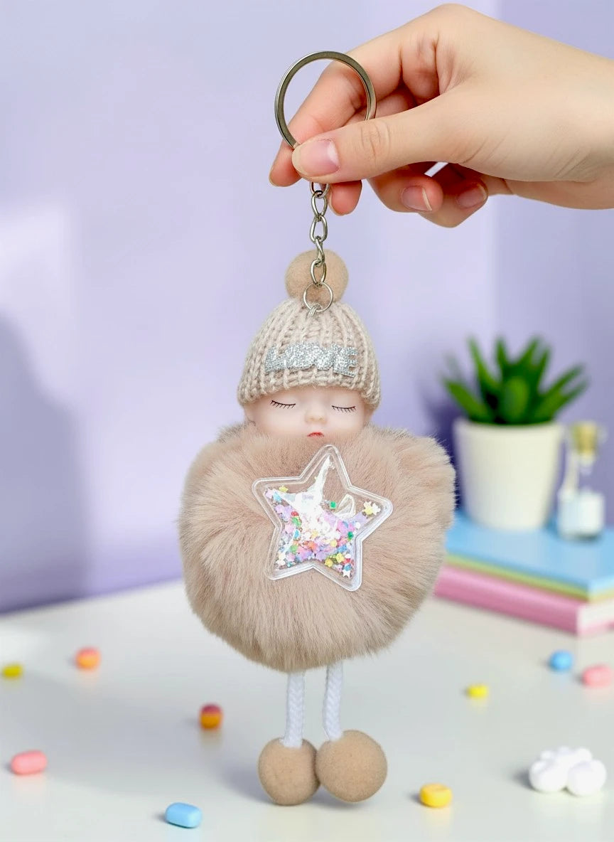 FLUFFY DOLL - BAG CHARMS