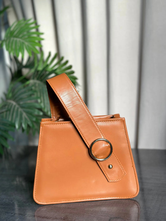 RINGBLOOM - MUSTARD HANDBAG