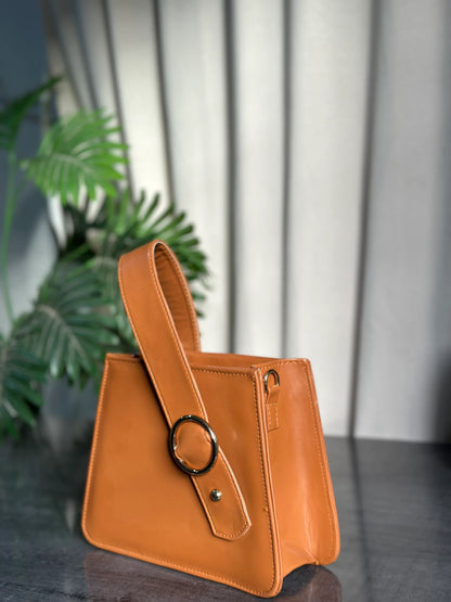 RINGBLOOM - MUSTARD HANDBAG