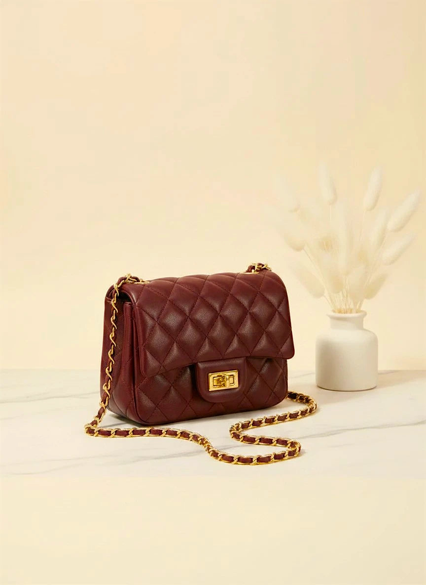 DOCKLOCK CROSSBODY - MAROON