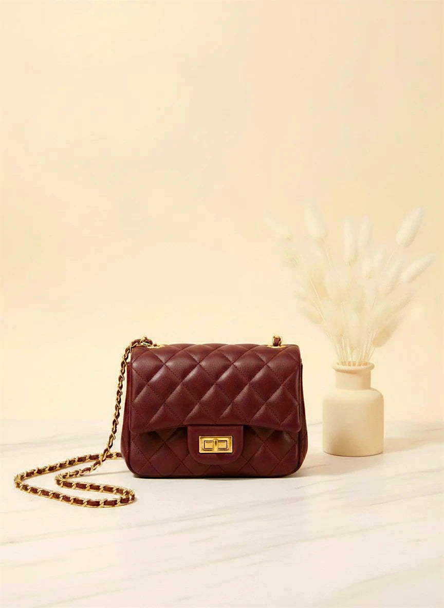 DOCKLOCK CROSSBODY - MAROON