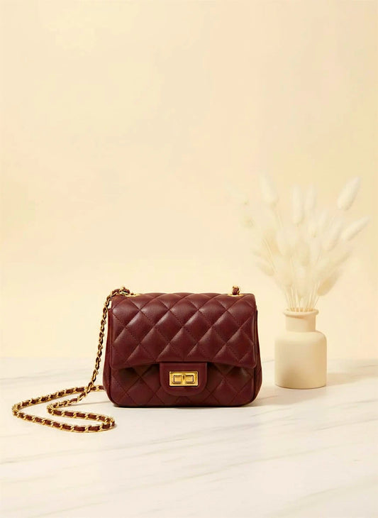 DOCKLOCK CROSSBODY - MAROON