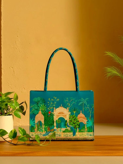 PEACOCK - CANVAS BAG