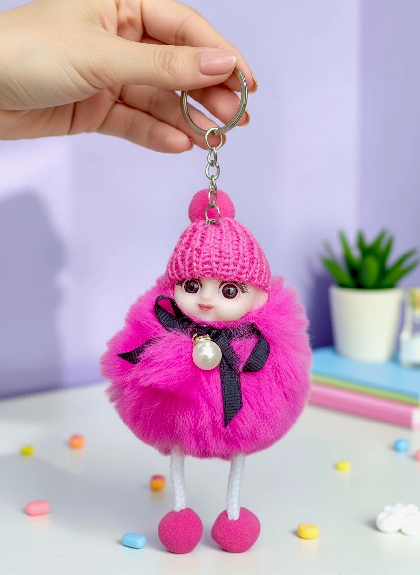 FLUFFY DOLL - BAG CHARMS