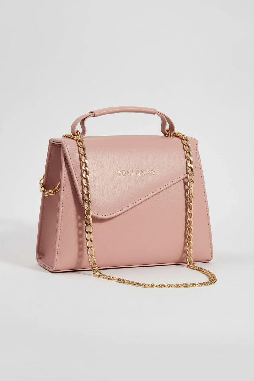 ROYAL BOX - TEA PINK HANDBAG