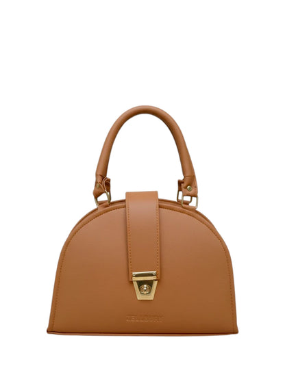 D-BOX HANDBAG - BROWN