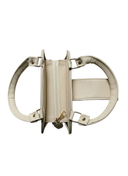 D-BOX HANDBAG - BEIGE