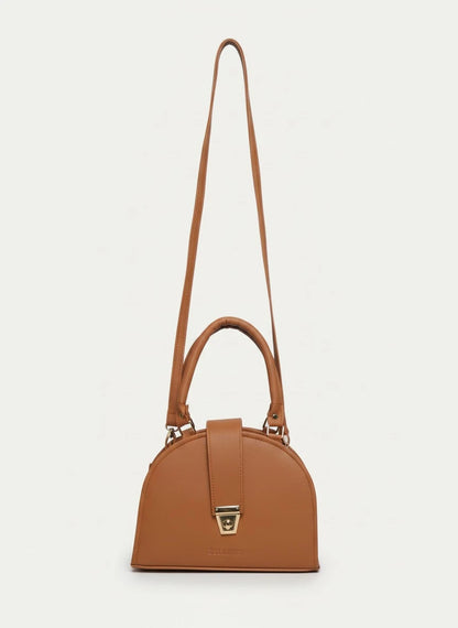 D-BOX HANDBAG - BROWN