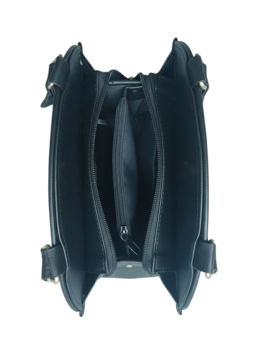 D-BOX HANDBAG - BLACK