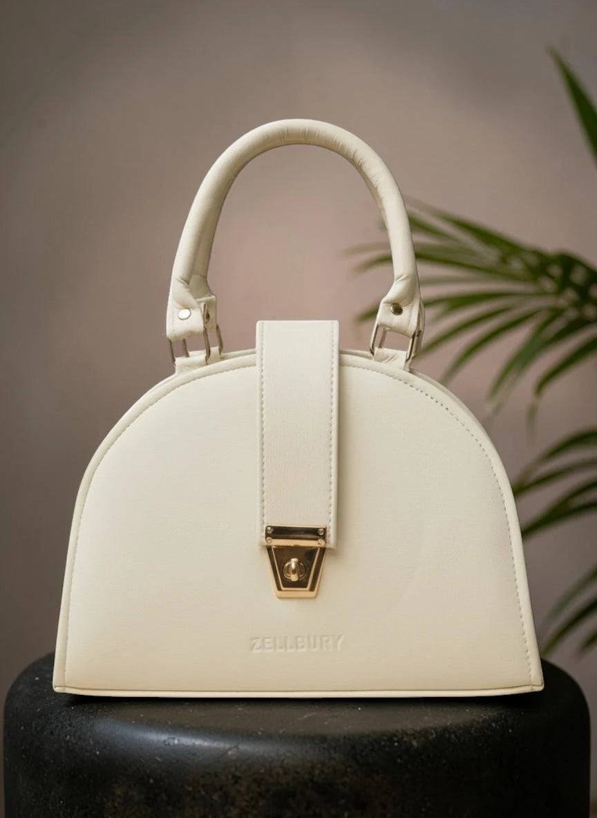 D-BOX HANDBAG - BEIGE