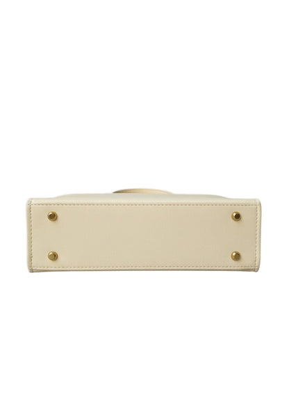 D-BOX HANDBAG - BEIGE