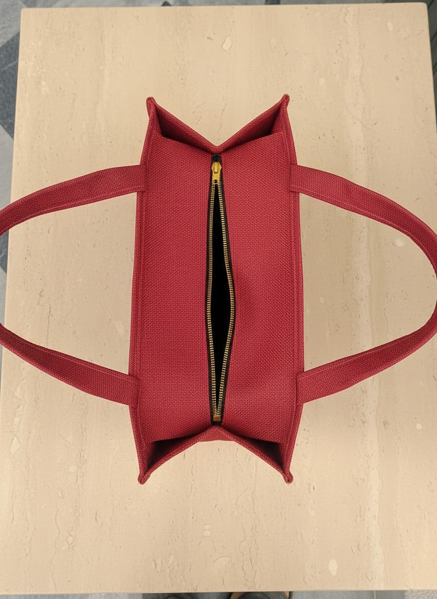 SOOKHRI TOTE BAG - RED