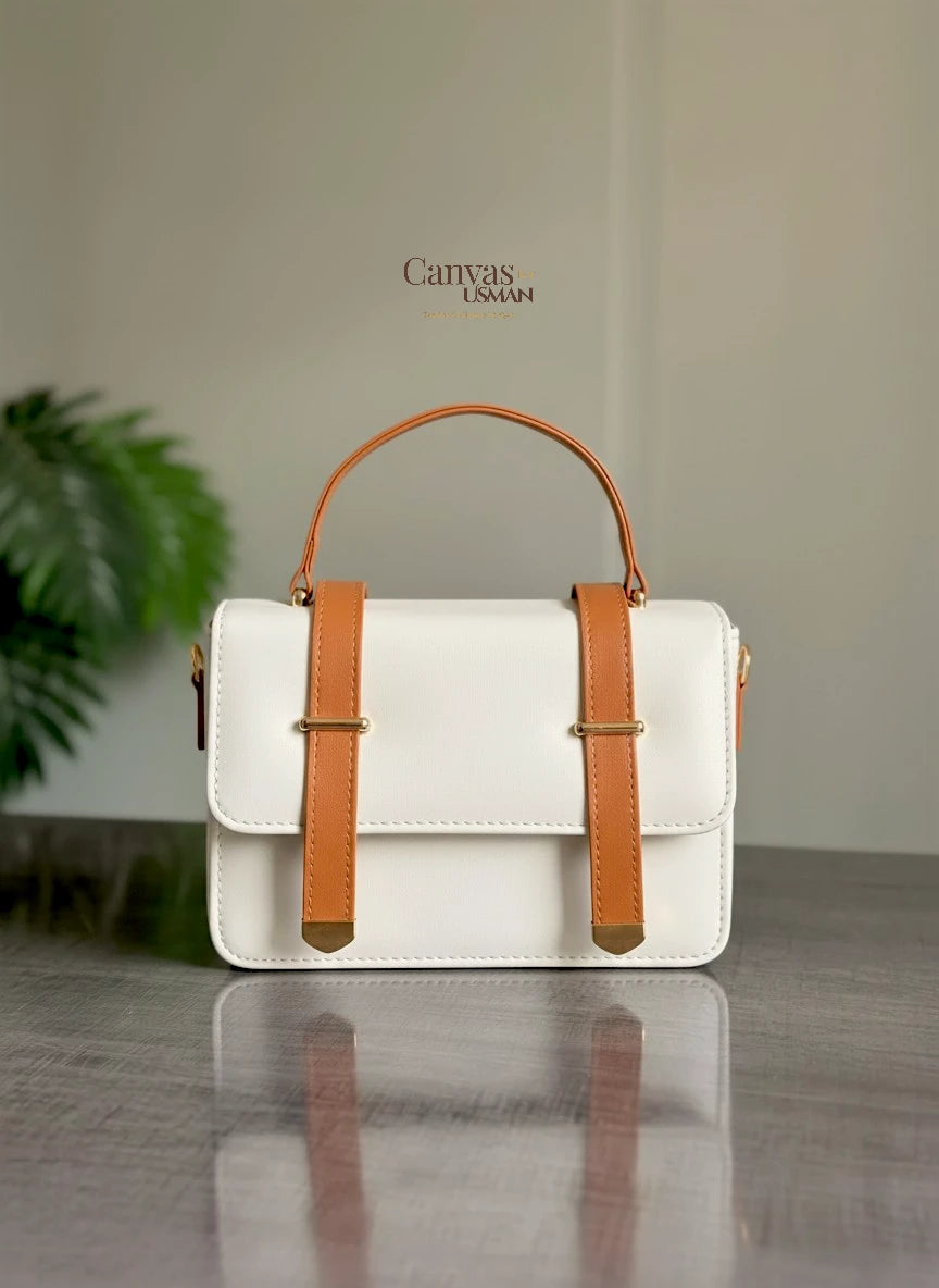 THE STELLA IN WHITE - HANDBAG